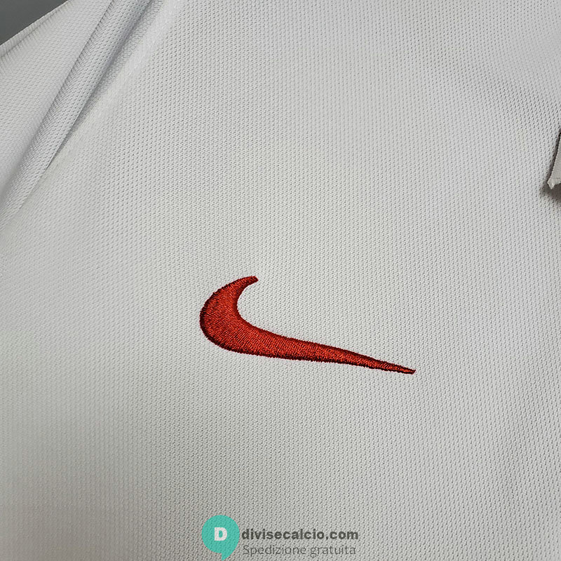 Maglia Liverpool Polo White 2020/2021