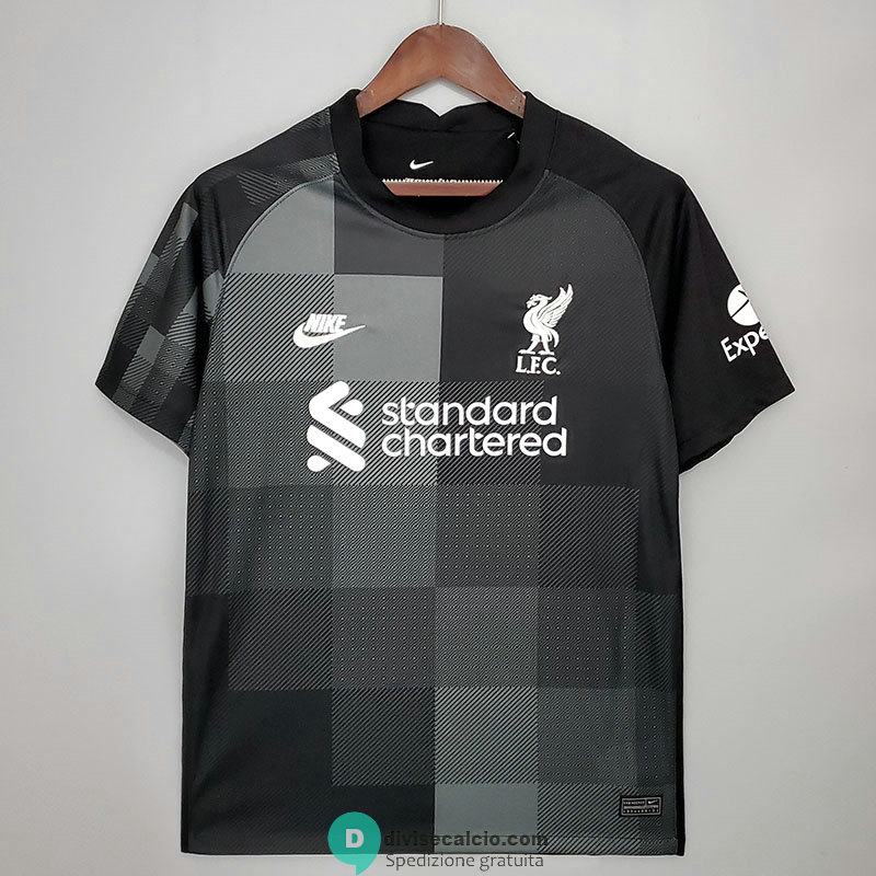 Maglia Liverpool Portiere Black 2021/2022