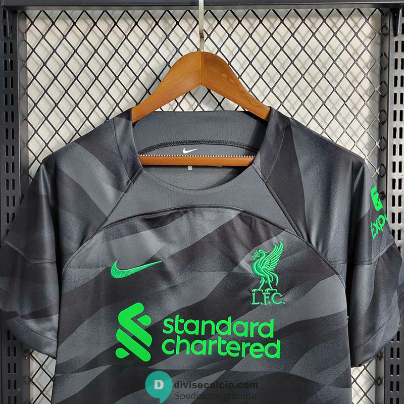 Maglia Liverpool Portiere Black 2023/2024