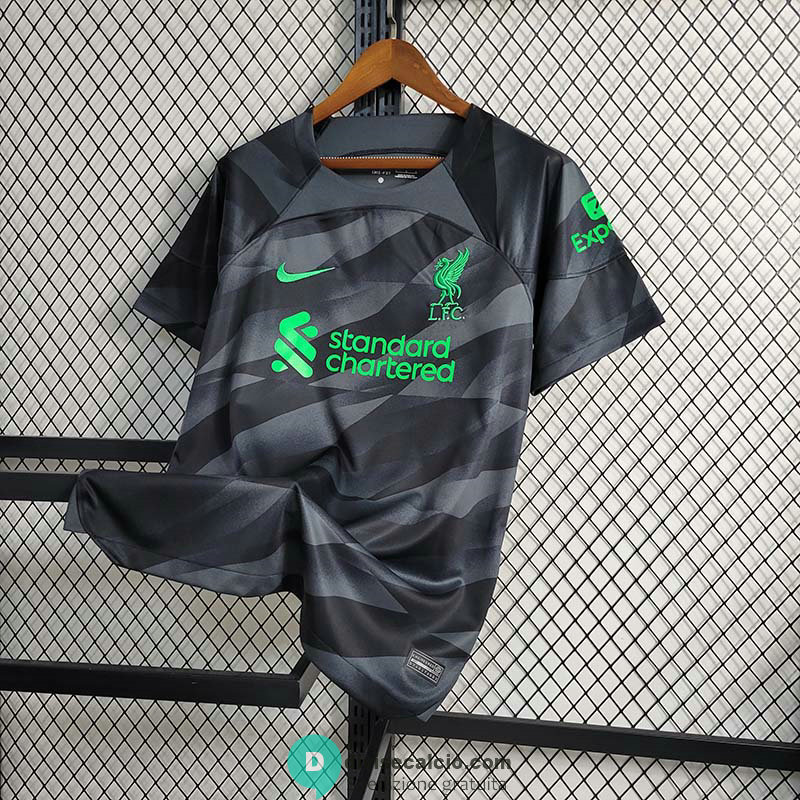 Maglia Liverpool Portiere Black 2023/2024