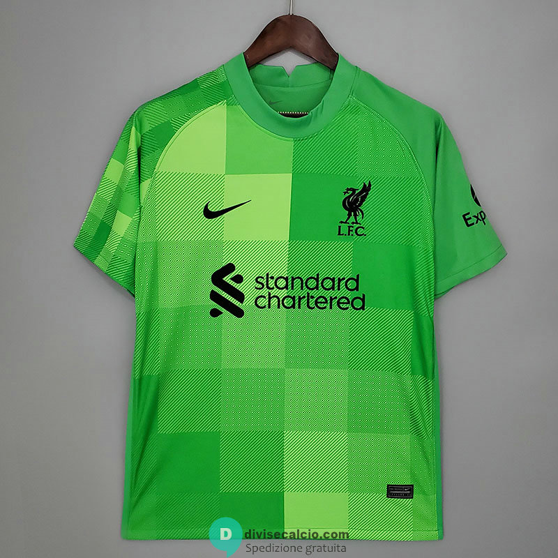 Maglia Liverpool Portiere Green 2021/2022