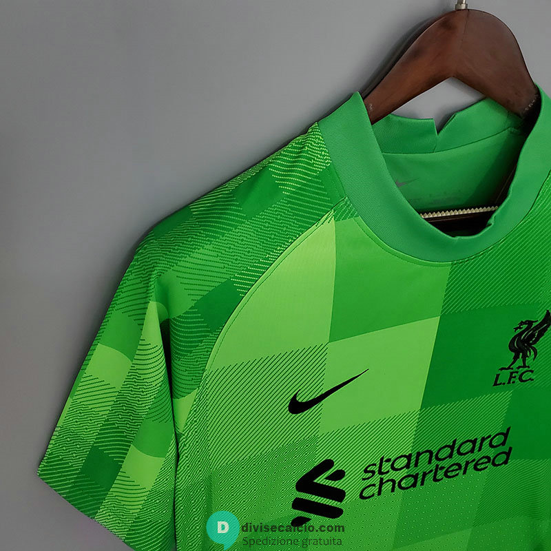 Maglia Liverpool Portiere Green 2021/2022