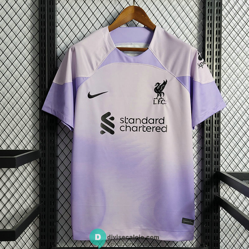 Maglia Liverpool Portiere Purple 2022/2023