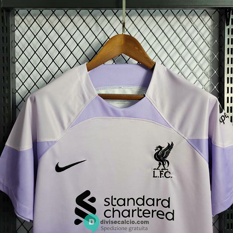 Maglia Liverpool Portiere Purple 2022/2023