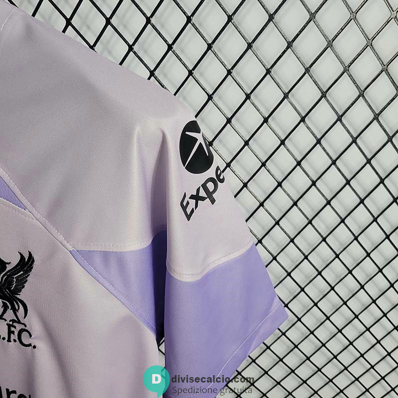 Maglia Liverpool Portiere Purple 2022/2023