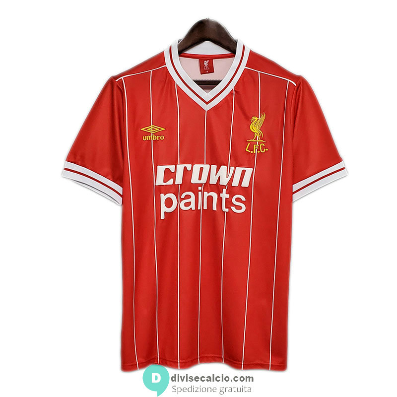 Maglia Liverpool Retro Gara Home 1984/1985