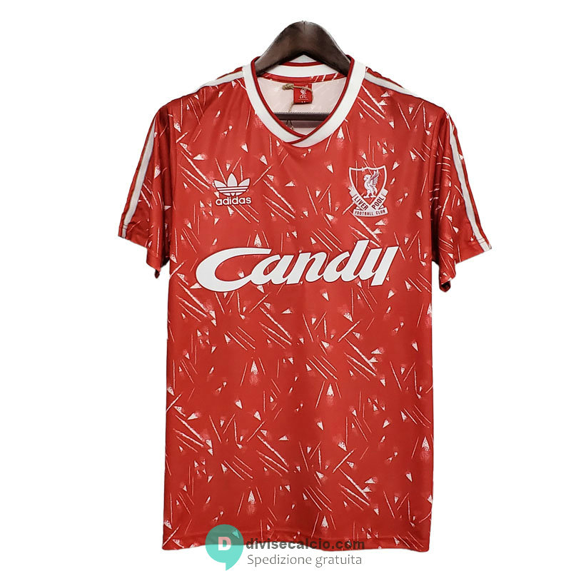 Maglia Liverpool Retro Gara Home 1989/1991