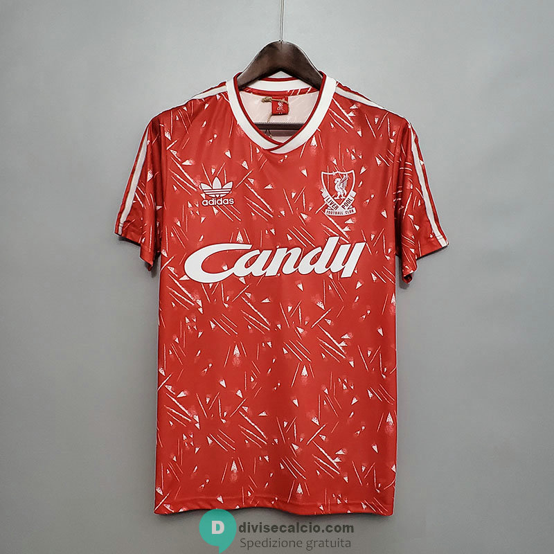 Maglia Liverpool Retro Gara Home 1989/1991