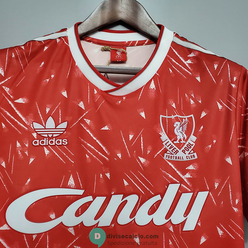 Maglia Liverpool Retro Gara Home 1989/1991