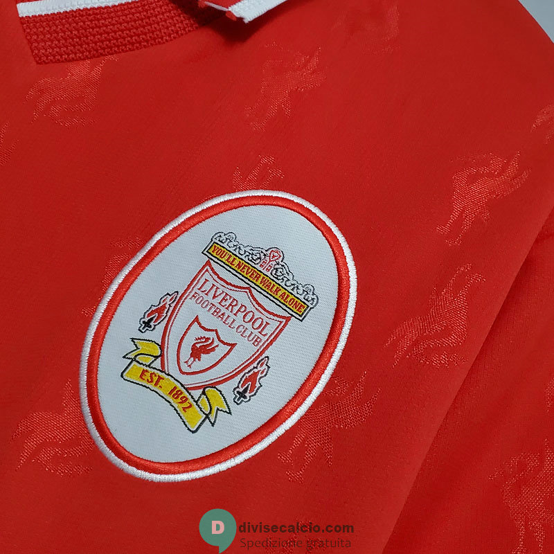 Maglia Liverpool Retro Gara Home 1996/1997