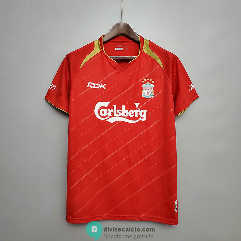 Maglia Liverpool Retro Gara Home 2005/2006