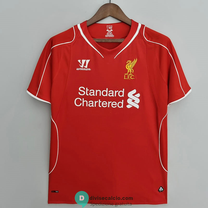 Maglia Liverpool Retro Gara Home 2014/2015