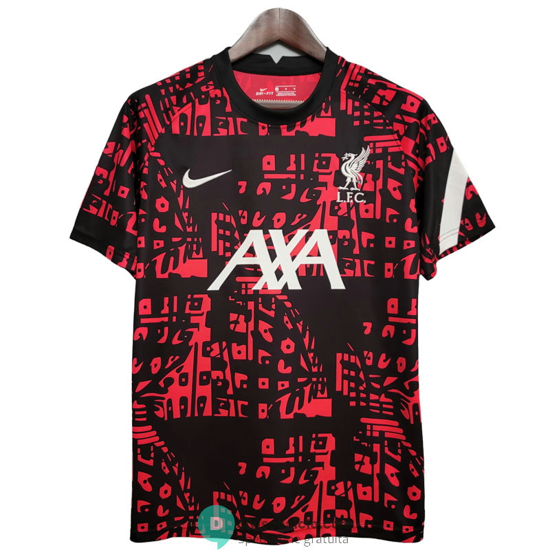 Maglia Liverpool Training Black Orange 2020/2021