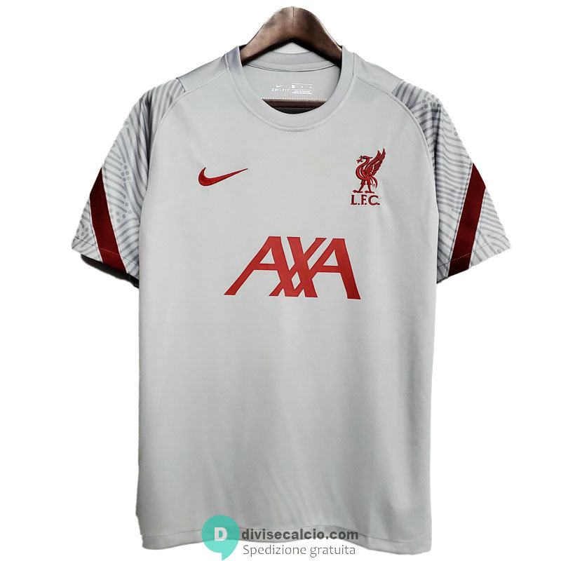 Maglia Liverpool Training Light Gray 2020/2021