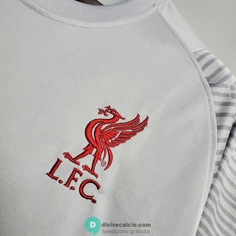 Maglia Liverpool Training Light Gray 2020/2021