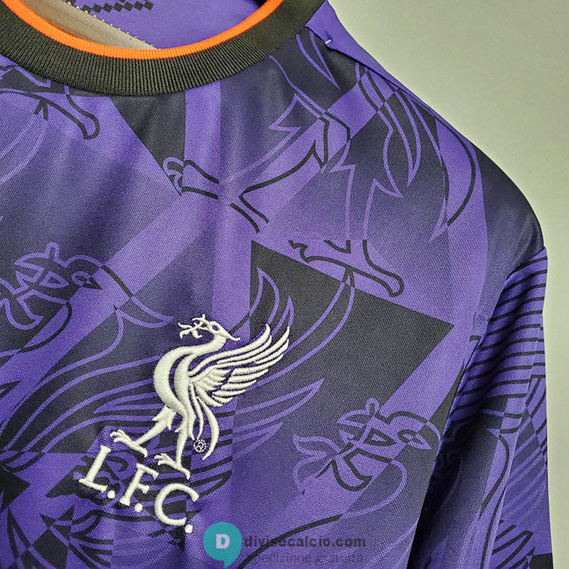 Maglia Liverpool Training Purple Black 2020/2021