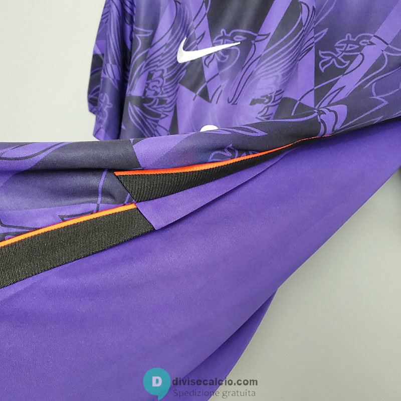 Maglia Liverpool Training Purple Black 2020/2021