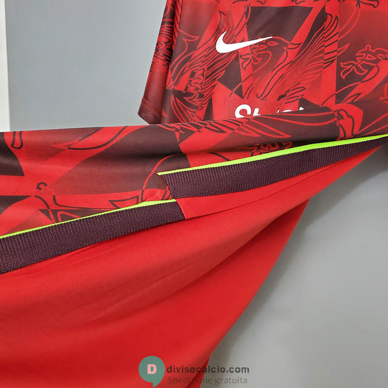 Maglia Liverpool Training Red Black 2020/2021