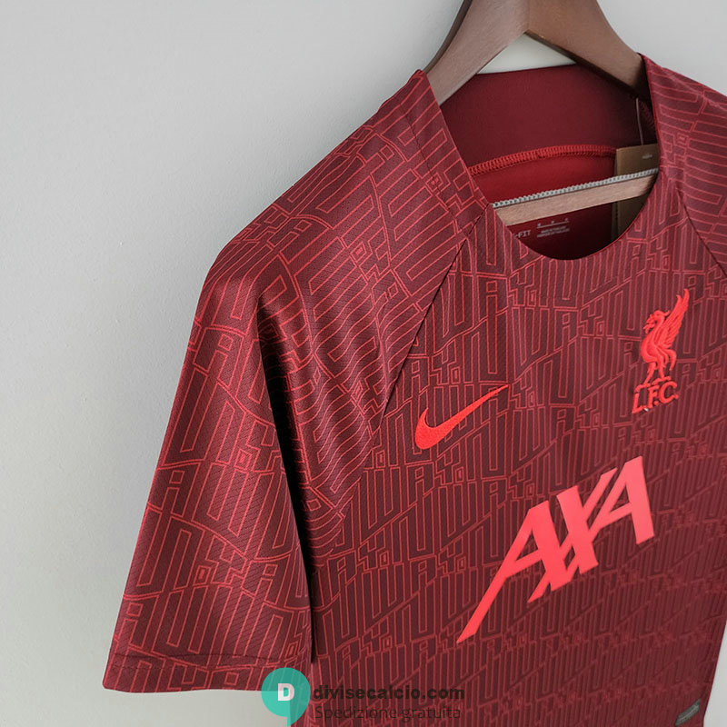 Maglia Liverpool Training Red I 2022/2023