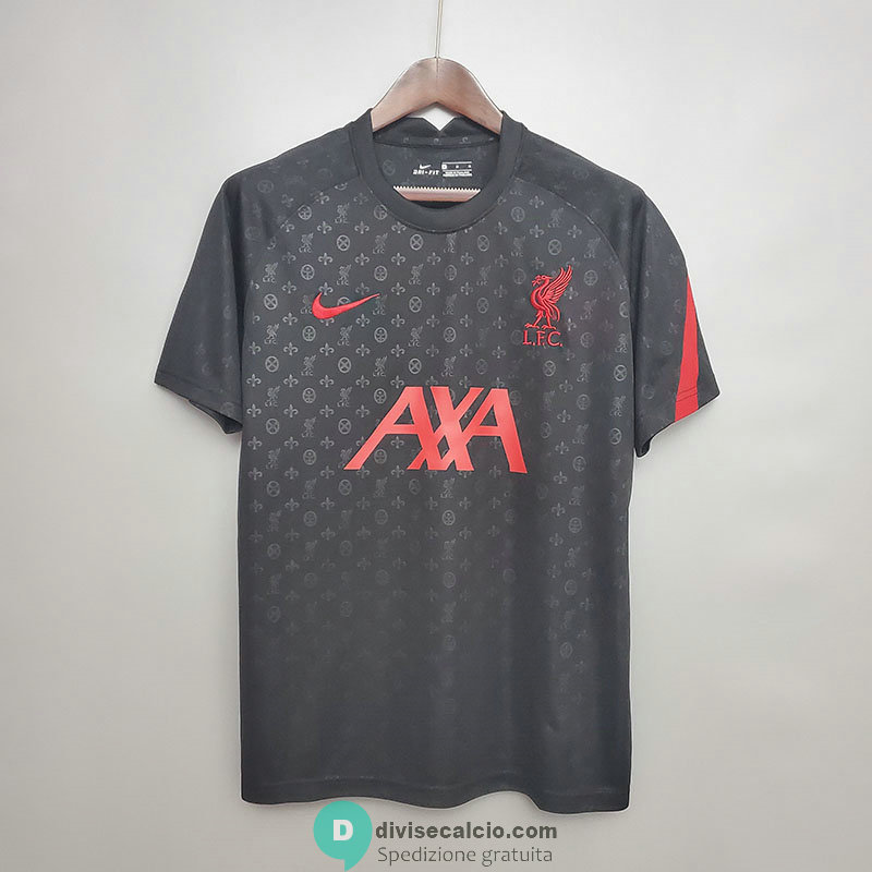 Maglia Liverpool Training Suit Black 2020/2021