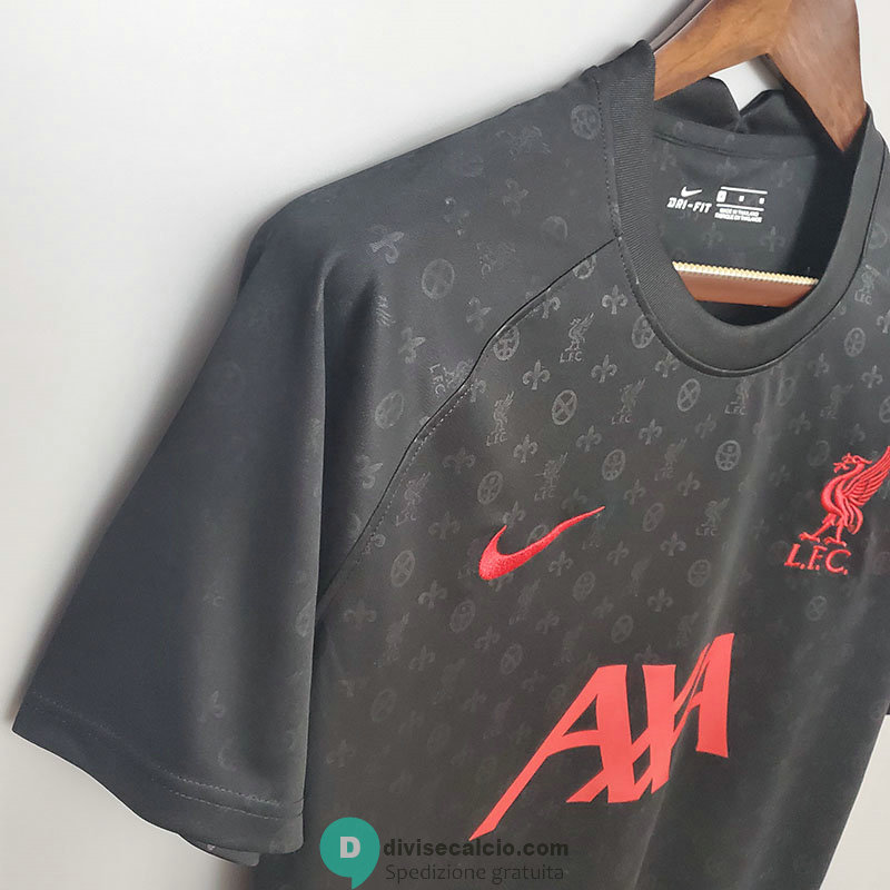 Maglia Liverpool Training Suit Black 2020/2021