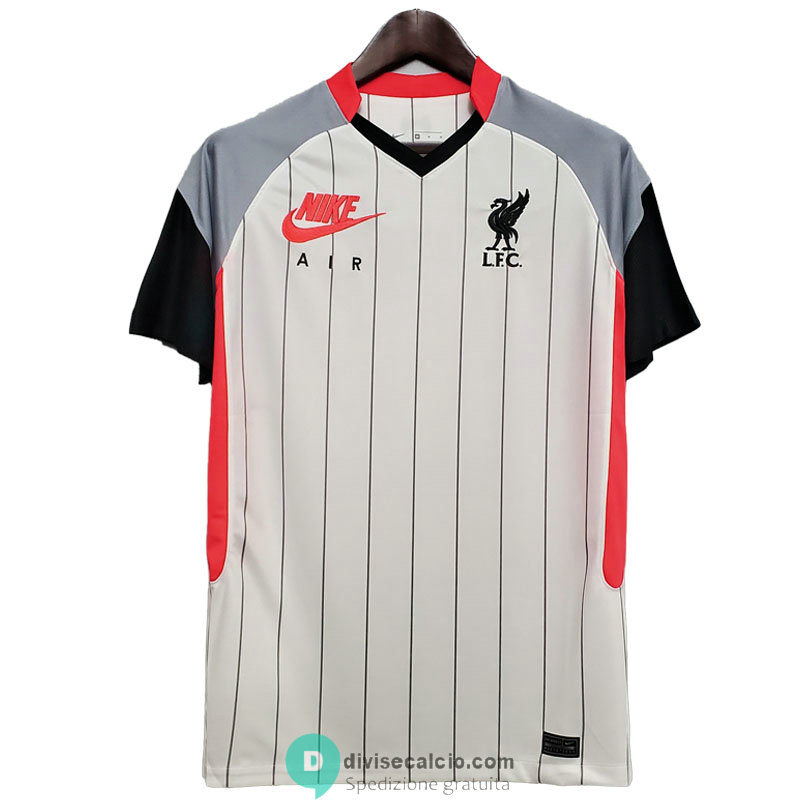 Maglia Liverpool White 2020/2021