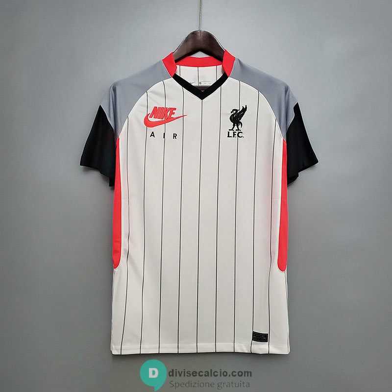 Maglia Liverpool White 2020/2021