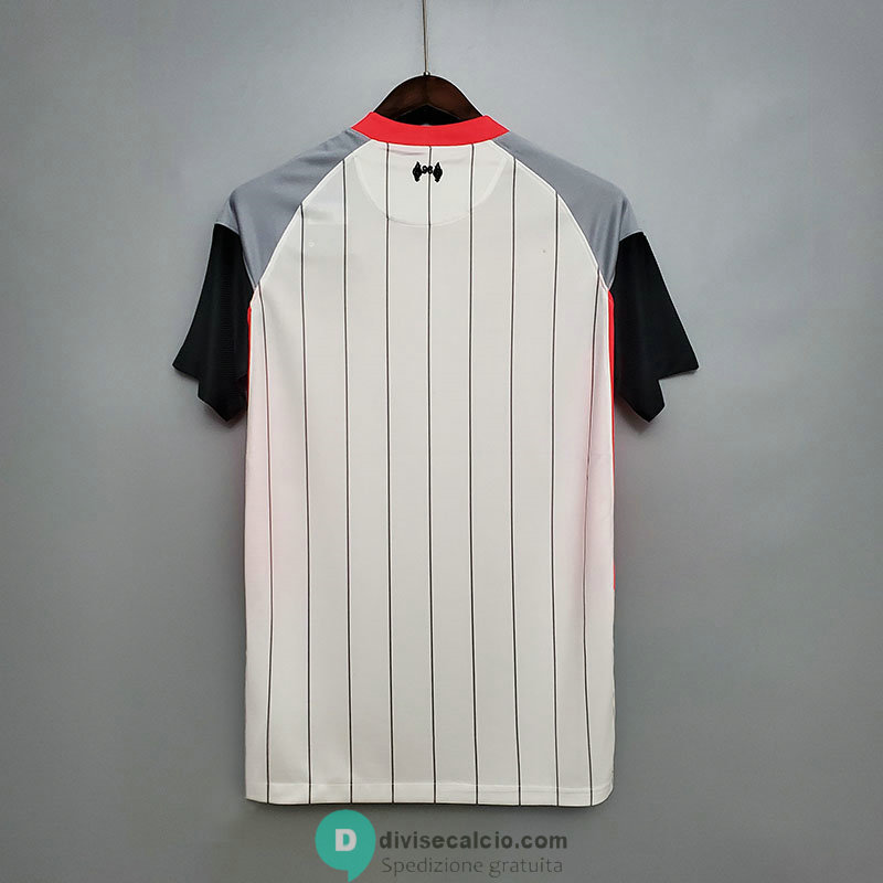 Maglia Liverpool White 2020/2021