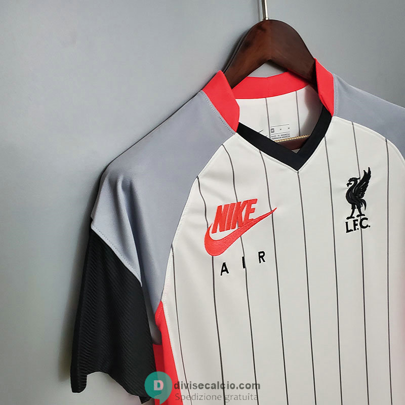 Maglia Liverpool White 2020/2021