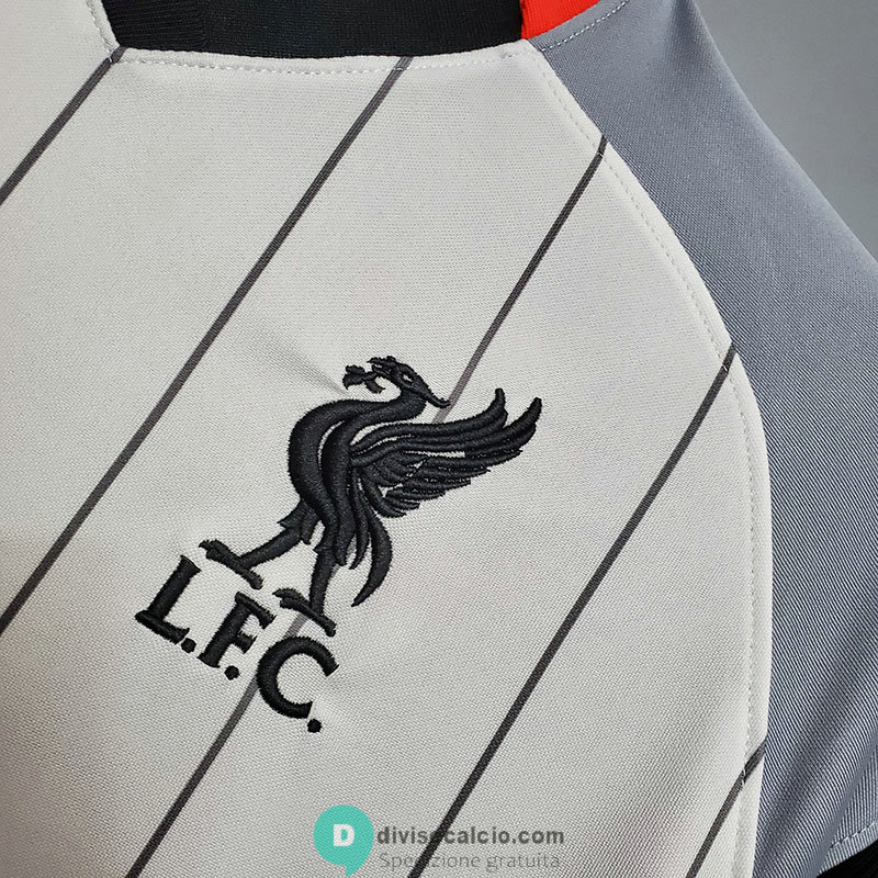 Maglia Liverpool White 2020/2021