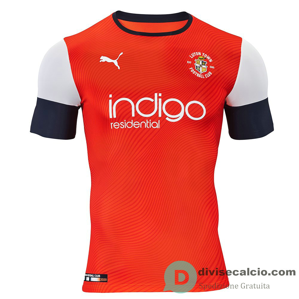 Maglia Luton Town FC Gara Home 2019-2020