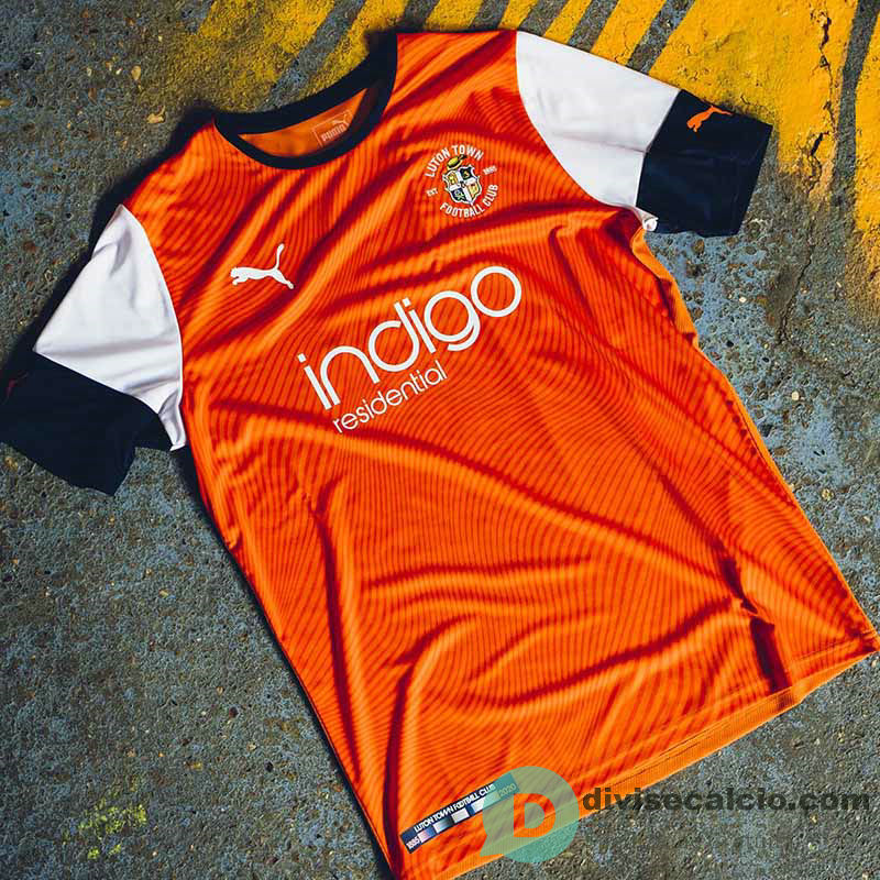 Maglia Luton Town FC Gara Home 2019-2020