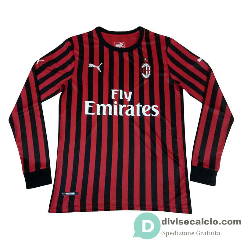 Maglia ML AC Milan Gara Home 2019/2020