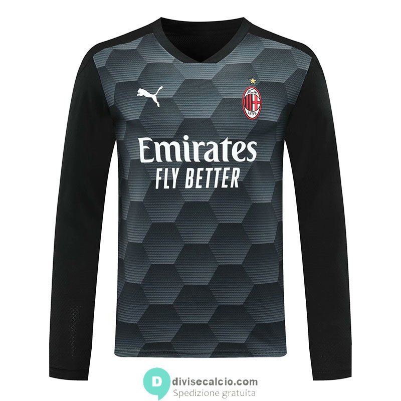 Maglia ML AC Milan Portiere Black 2020/2021