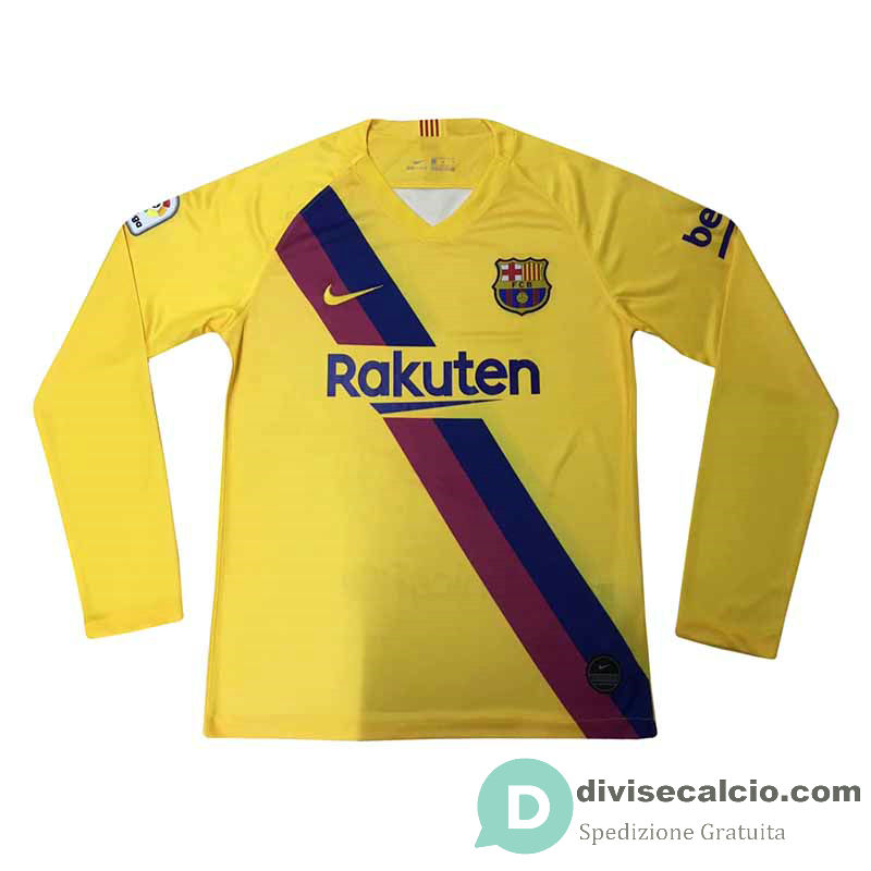 Maglia ML Barcelona Gara Away 2019/2020