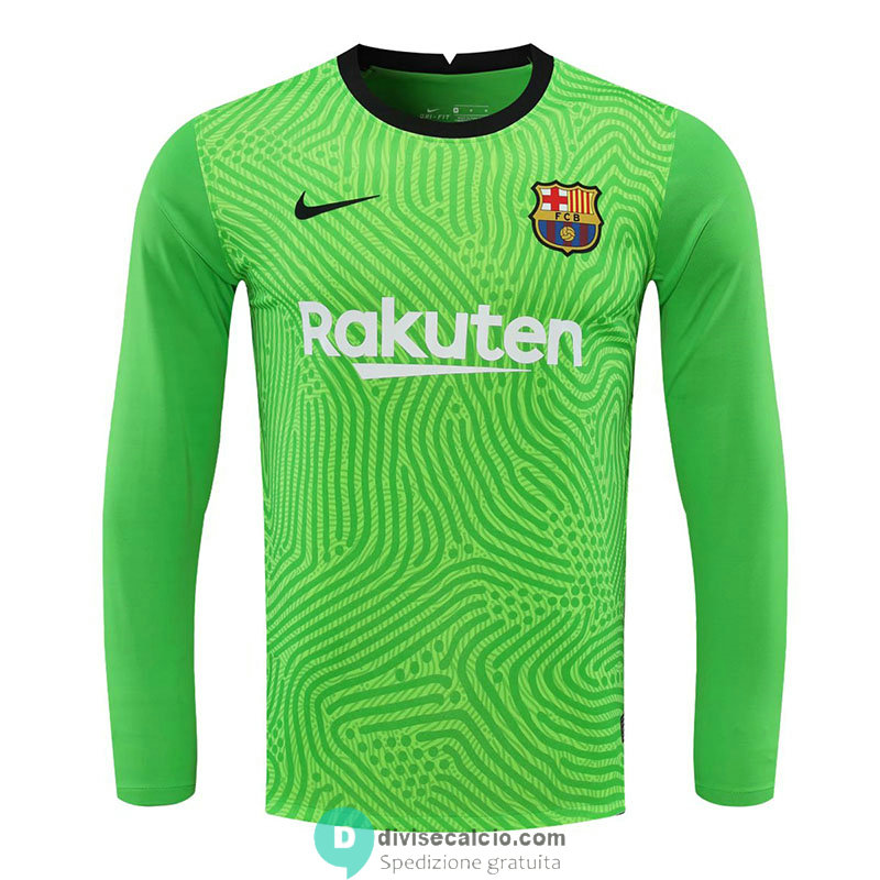 Maglia ML Barcelona Portiere Green 2020/2021