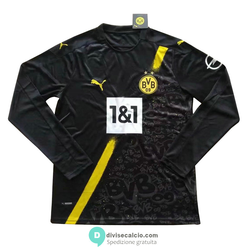 Maglia ML Borussia Dortmund Gara Away 2020/2021