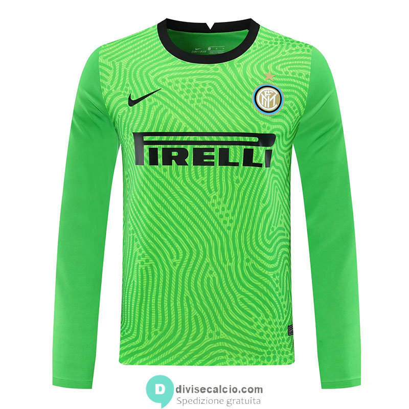 Maglia ML Inter Milan Portiere Green 2020/2021