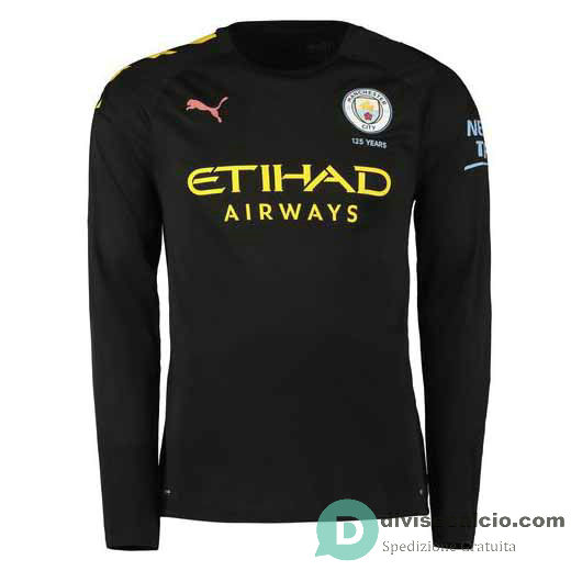 Maglia ML Manchester City Gara Away 2019/2020