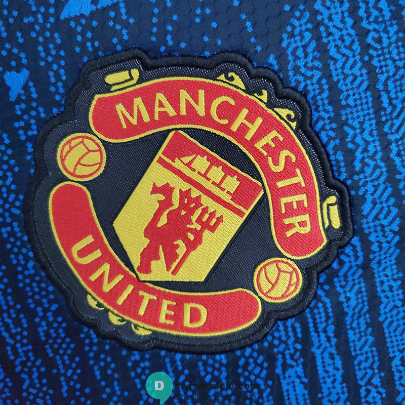 Maglia ML Manchester United Gara Away 2021/2022