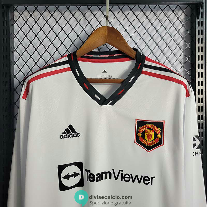 Maglia ML Manchester United Gara Away 2022/2023