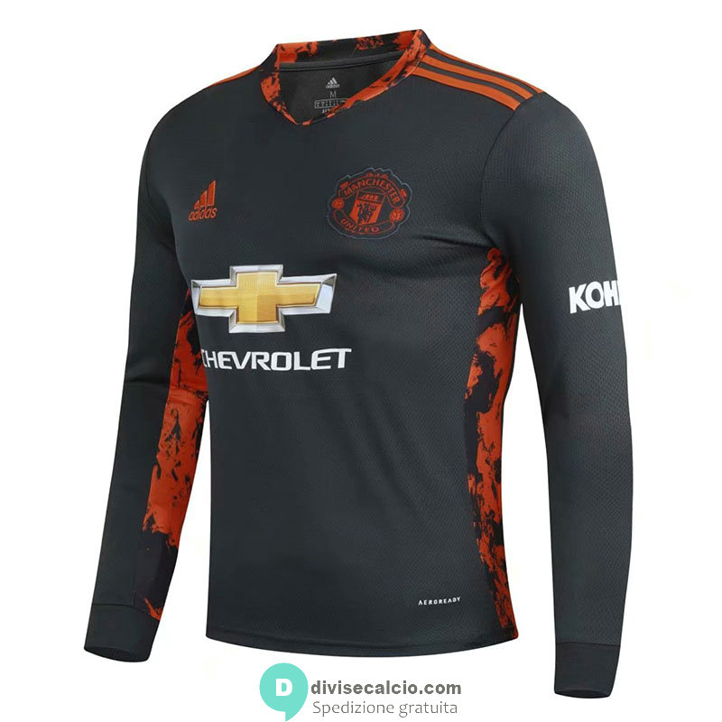 Maglia ML Manchester United Gara Away Portiere 2020/2021