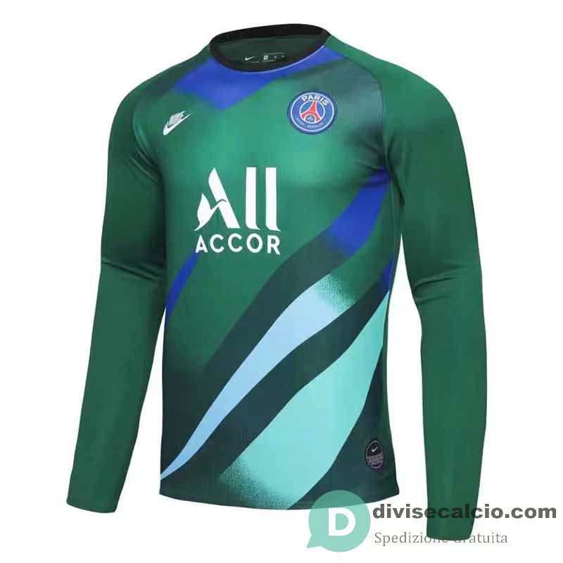 Maglia ML PSG Green Portiere 2019/2020