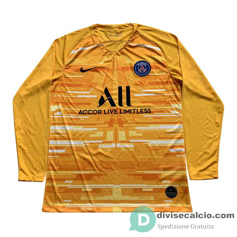 Maglia ML PSG Yellow Portiere 2019/2020