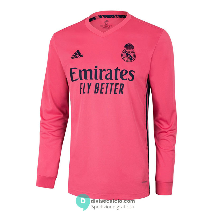 Maglia ML Real Madrid Gara Away 2020/2021