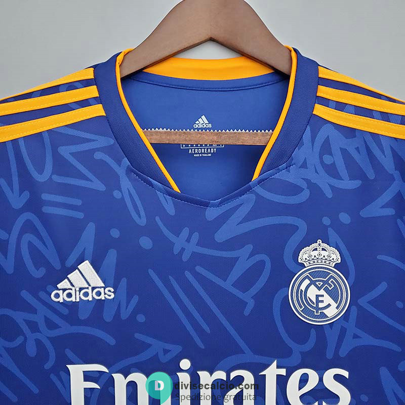 Maglia ML Real Madrid Gara Away 2021/2022