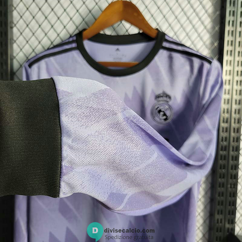 Maglia ML Real Madrid Gara Away 2022/2023