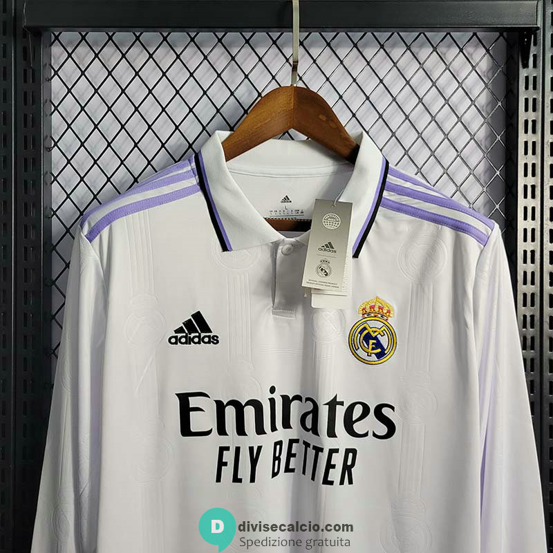 Maglia ML Real Madrid Gara Home 2022/2023