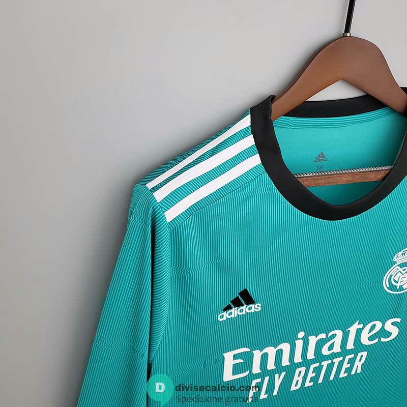 Maglia ML Real Madrid Gara Third 2021/2022