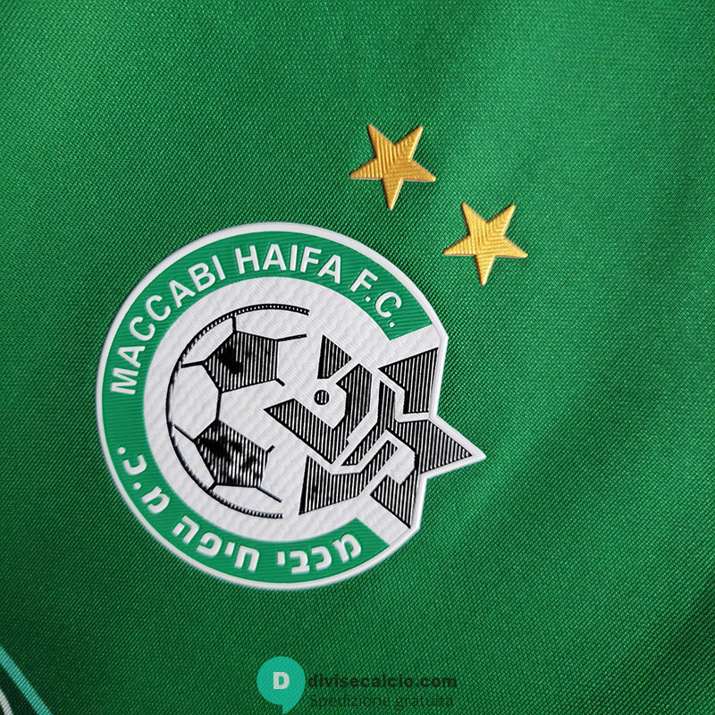 Maglia Maccabi Haifa Football Club Champion Edition Green 2022/2023